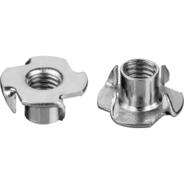 Гайка крыльчатая врезная DIN 1624 М10/13/оц. 1624-1013