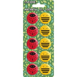 Магнит для доски 30мм 10шт. Devente Funny Bugs 6021101