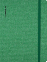 Ежедневник недатированный А5 136 листов Blackpool, зеленый 136-7599