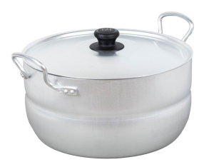 Кастрюля алюминиевая  8,0л Калитва 1080