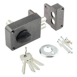 Замок накладной Зенит ЗН 1-3, серебро Зенит 29640