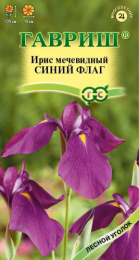 Ирис мечевидный Синий флаг 3шт. цветной пакет Гавриш