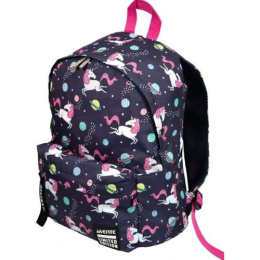 Рюкзак Devente подростковый Limited Edition Space Unicor, уплотненная спинка 7032289