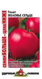 Томат Воловье сердце 0,1г цветной пакет серия Удачные семена Семян больше Гавриш