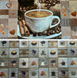 Термоскатерть ПВХ прямоугольная  78х118см двусторонняя Grace TC-02-105B