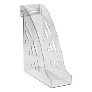 Вертикальный накопитель  95мм Стамм Эксперт, прозрачный ЛТВ-30861