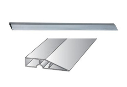 Правило алюминиевое 2,0м "Трапеция" 2 ребра жесткости Сибртех 89603