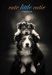 Тетрадь  96 листов А4 Милые щенки, гребень С0268-15