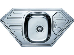 Мойка для кухни из нержавеющей стали Frap FD5095 врезная 95х50х195см декор Frap 35265