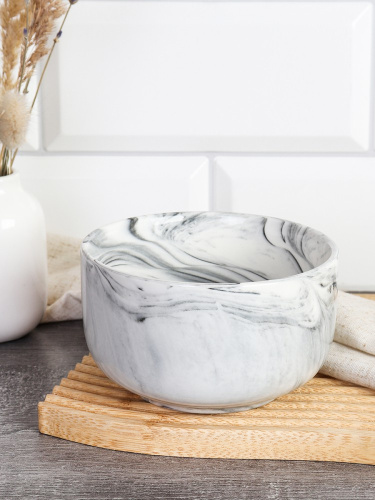 Салатник фарфоровый  450мл Мрамор W-304/747936