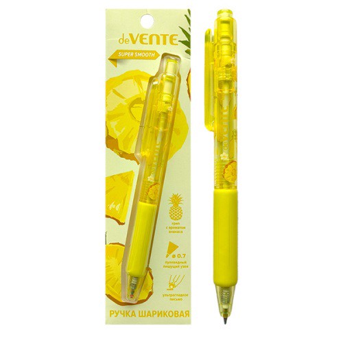 Ручка шариковая автоматическая Devente Aroma Fruit, синяя, 0,7мм 5070614