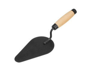 Кельма плиточника овальная деревянная усиленная ручка Сибртех 86222