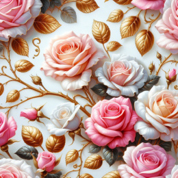 Клеенка столовая на тканевой основе с ПВХ покрытием 1,4х20м Grace STS1114