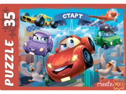 Пазлы   35 элементов Макси Крутой вираж №15 ПУ35-3855