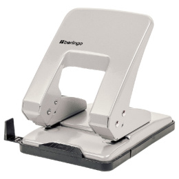 Дырокол  40 листов Berlingo Universal, металлический, серый DDM_40072