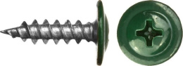 Саморез с п/ш острый 4,2/13 RAL 6005 (темно-зеленый) 284-42136005