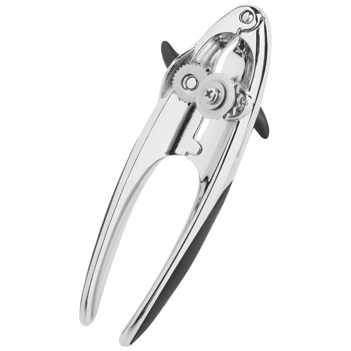 Открывалка-бабочка стальная хромированная прорезиненные ручки, Moderno Mallony 984046