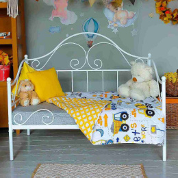 Покрывало стеганое детское 150х215см (поплин) Юный строитель 28372/1 ДомВелл 