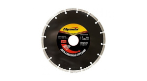 Диск алмазный 180х22мм сухая резка, сегментный Sparta 731115