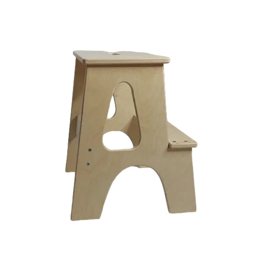 Стульчик-лесенка экошпон 40,4х41х48см ДомВуд Ф397