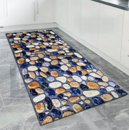 Дорожка ковровая рулонная полиэстер с напылением 0,8х15м Baizheng B80-22