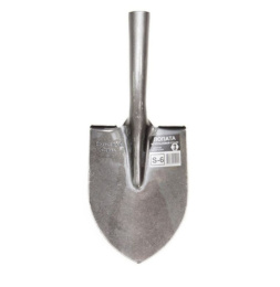 Лопата штыковая рельсовая сталь 15,5х22см дамская (свекольная) без черенка, серия Base Mawipro S-6