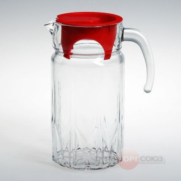 Кувшин стеклянный Karat 1,5 л с крышкой Pasabahce Бор 43304 SL