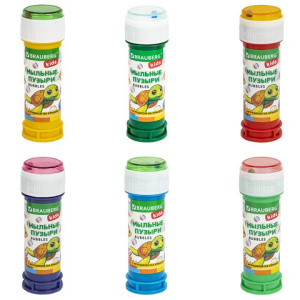 Мыльные пузыри   60мл berg Kids с игрушкой на крышке 665453