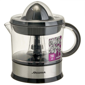 Соковыжималка электрическая  40Вт, для цитрусовых, черный Аксинья КС-2200