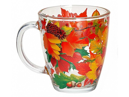 Кружка стеклянная 350мл Вальс Бостон Декостек 2025-Д
