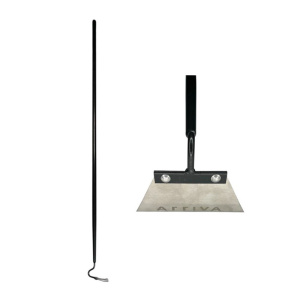 Тяпка нержавеющая сталь 160мм цельнометаллическая Arriva 12110