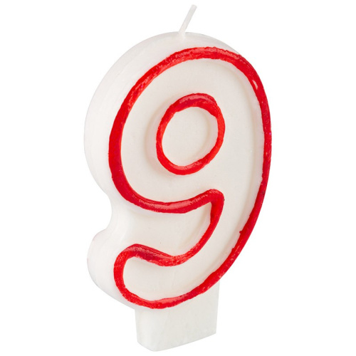 Свеча-цифра 9 Волшебная страна 312525