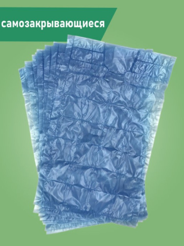 Пакеты для льда 192 ячейки в упаковке самозатягивающийся Komfi COOL65