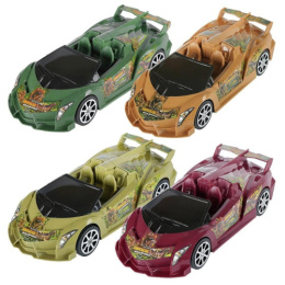 Машина инерционная пластиковая Спортивная с открытым верхом 25х6,5х11 см, в ассортименте, в пакете Наша Игрушка WC-13829/601405