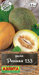 Дыня Ранняя 133 1г цветной пакет Аэлита