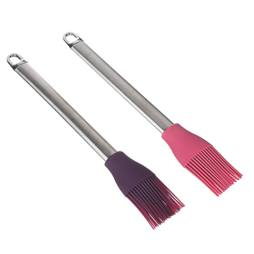 Кисточка кулинарная силиконовая 26см металлическая ручка Satoshi 856-130