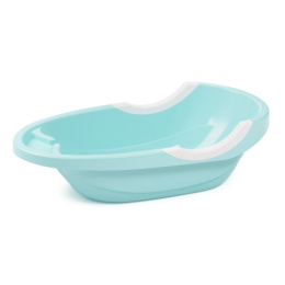 Ванночка детская пластиковая 45л Малышок большая, голубой Альтернатива М1685