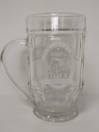 Кружка для пива стеклянная 500мл Для мужчин, в ассортименте Gid Glass OrD1143/08