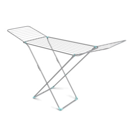 Сушилка для белья напольная складная металлическая 20м, 189х54х114см, нагрузка до 17кг, цвет в ассортименте Nika СБ2