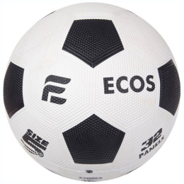 Мяч футбольный резиновый размер 5, ALFB401G5, 1 слой, бесшовный, резиновая камера, 32 панели Ecos 109441