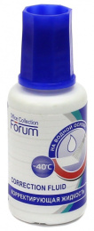 Корректирующая жидкость 20мл Forum Office Collection, на водной основе 637016