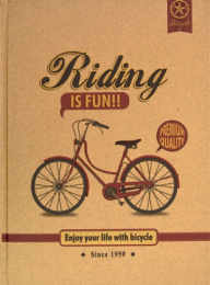 Книжка записная А4 144 листа, без линовки KF510P-08