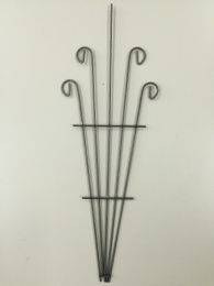 Шпалера для комнатных растений металлическая h-46см d-3мм Декоративная LDN