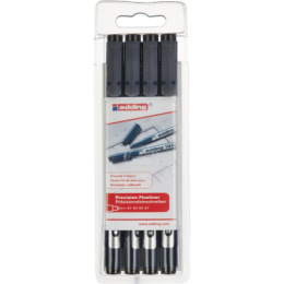 Линер набор 4шт. Edding E-1880/4S 0,25 0,35 0,5 0,7, черный 43841