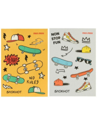 Блокнот А7  48 листов Модные атрибуты, склейка Б48-3303