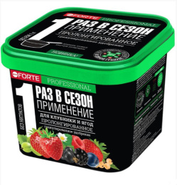 Удобрение для клубники, ягод 1л с биодоступным кремнием гранулированное пролонгированное Bona Forte
