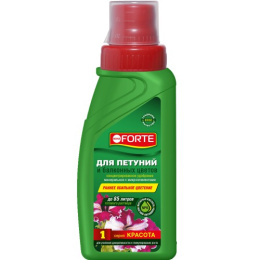 Жидкое удобрение для петуний и балконных цветов 285мл минеральное Bona Forte