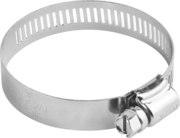 Хомуты оцинкованные 38-59мм  4шт. Зубр 37805-38-59