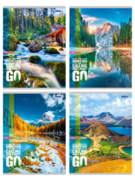 Тетрадь  96 листов линейка Захватывающие виды-1 96-7584