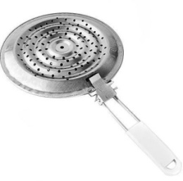 Рассекатель огня металлический 20,5см съемная металлическая ручка, в упаковке Мирхозторг 1172